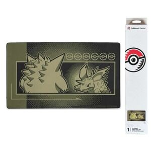 NEW Pokemon Center 30th Anniversary Opening Scene Playmat TCG Gengar Nidorino